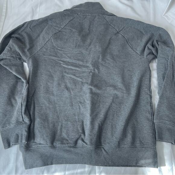 Brooklinen Men’s Grey Dekalb Pullover Half Zip Sweatshirt M - Picture 4 of 4